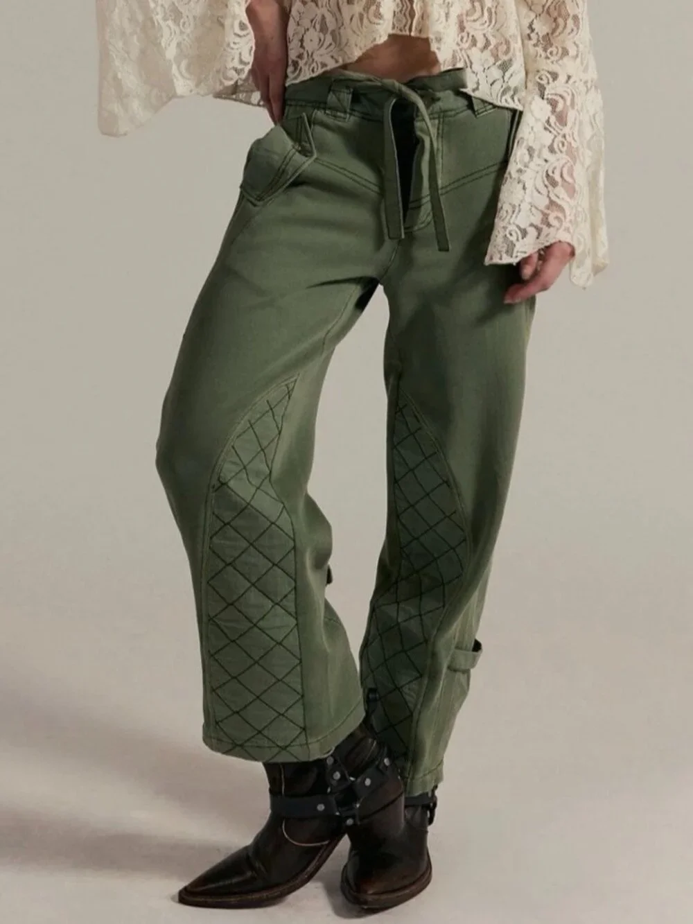 Free People We The Free Safari Sun Cropped Pants